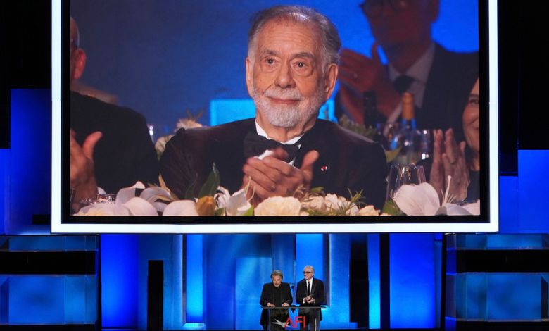Francis Ford Coppola recibe el premio AFI a la trayectoria
