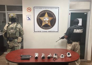 AMIC y DEFENSA aseguran cámaras y dispositivos vinculados a actividades ilícitas