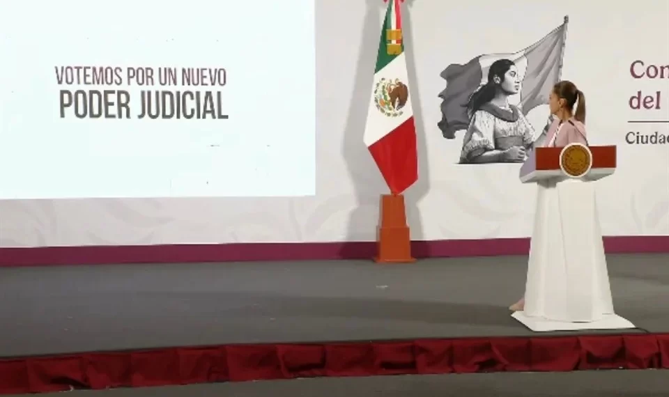 Promoverá Claudia Sheinbaum elección judicial en tiempos oficiales
