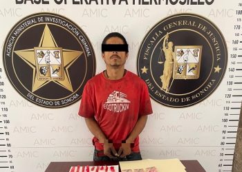 Capturado presunto responsable de robo a restaurante en Hermosillo