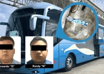 Detienen a dos hombres que transportaban droga en autobús rumbo a Nogales