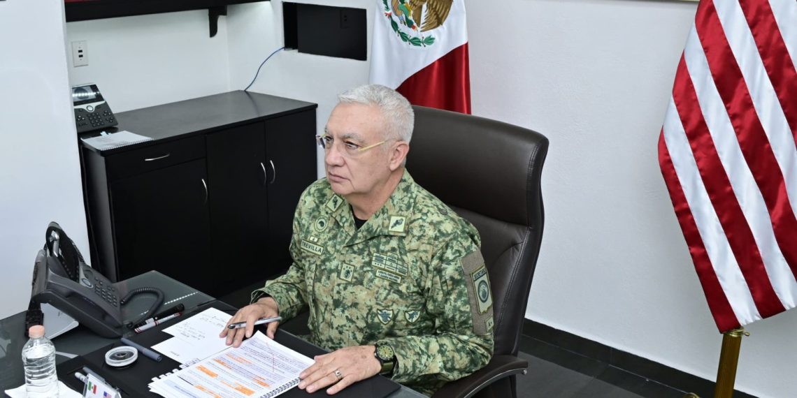 Titular Semar sostiene videollamada con titular de Comando Norte de EU
