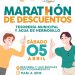 Tendrán contribuyentes tercer Maratón de Descuentos este sábado 5 de abril