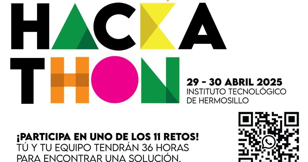 Únete a Smart City Hackathon este 29 y 30 de abril e innova a Hermosillo con tu creatividad