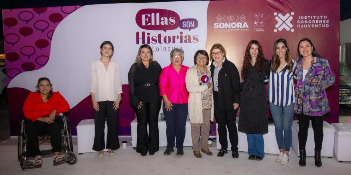 Gobierno de Sonora organiza conversatorio Ellas SON Historias para reflexionar sobre igualdad de género