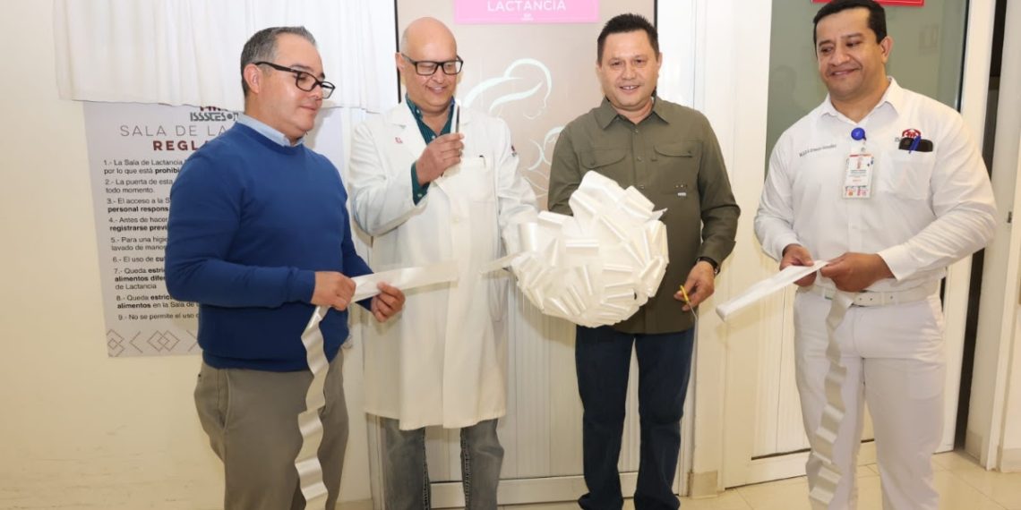 Inaugura Gobierno de Sonora cuarto lactario en Isssteson