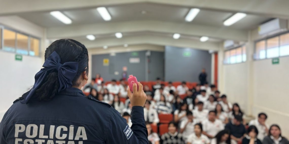 Convoca Gobierno de Sonora a estudiantes del Cobach Villa Bonita a ser Promotores de Paz