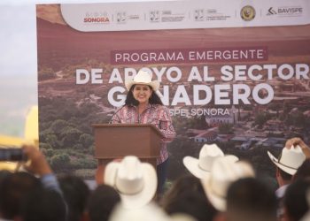 Lleva Gobierno de Sonora maquinaria y apoyos a la sierra alta