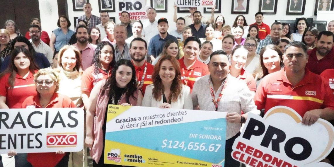 Recibe DIF Sonora donativo de programa Redondeo en beneficio a población vulnerable de Sonora