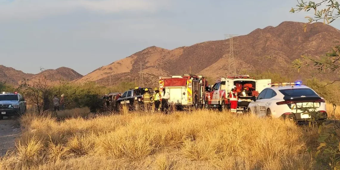 Fallece menor de edad en volcamiento en carretera Hermosillo – Sahuaripa