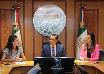 El presidente de la Cámara de Diputados, Sergio Gutiérrez Luna, impulsa una iniciativa para prohibir los plásticos de un solo uso