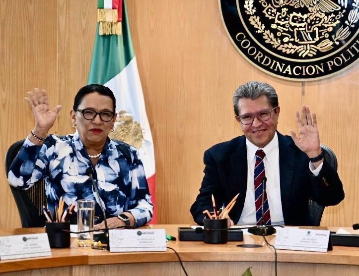 La secretaria de Gobernación “ofreció diálogo, una fructífera relación entre ambos poderes, el Ejecutivo y el Legislativo”: Ricardo Monreal