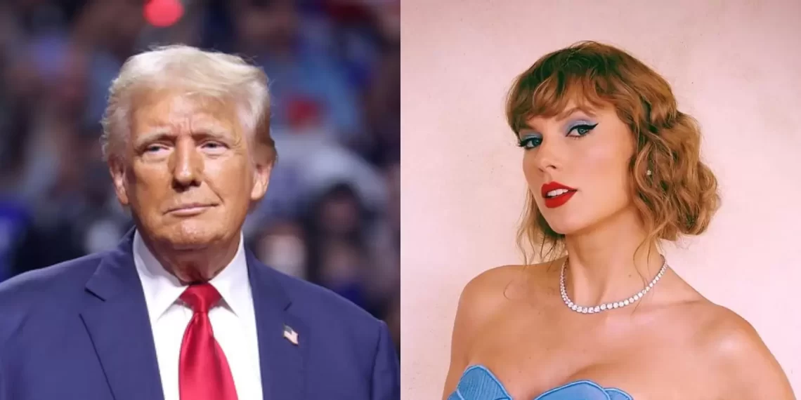 Donald Trump arremete en contra de Taylor Swift