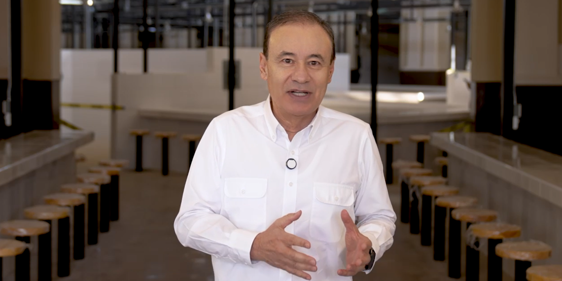 Gobernador Durazo entregará obra de Mercado Municipal N° 1 de Hermosillo a las y los locatarios