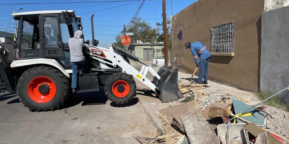 Retira Ayuntamiento de Hermosillo 12 toneladas de desechos en jornada de descacharre