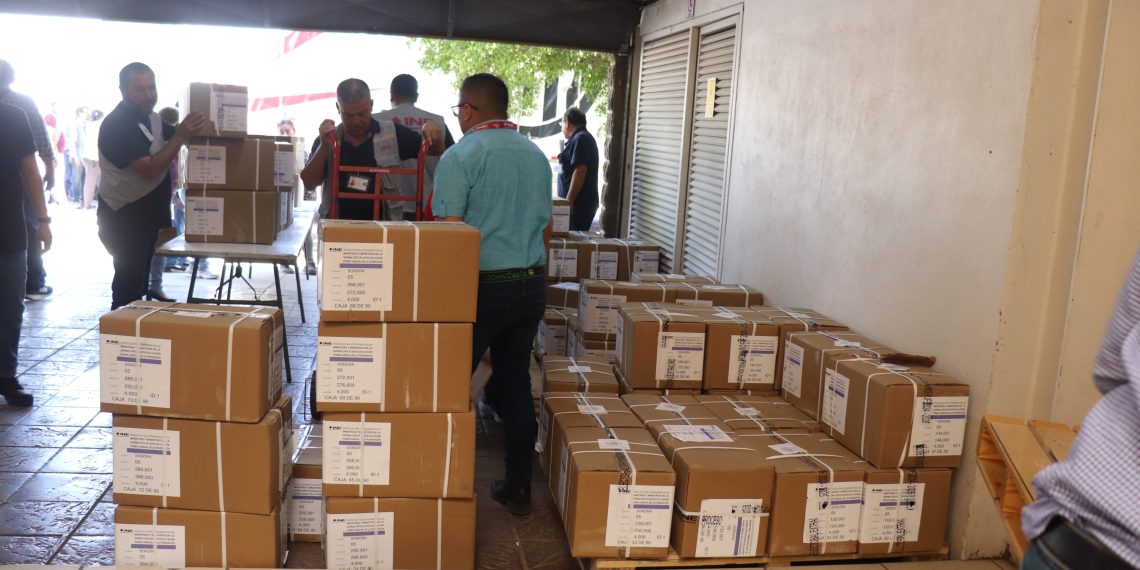 Arriban las boletas de la elección del Poder Judicial de este 1 de junio: INE Sonora