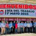 CTM conmemora el Día del Trabajo en el CUM con unidad y fuerza obrera.