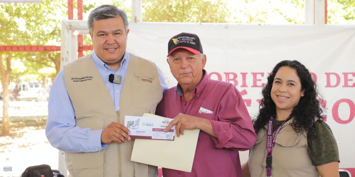 En curso el pago de pensiones y programas para el Bienestar en Sonora: Octavio Almada Palafox