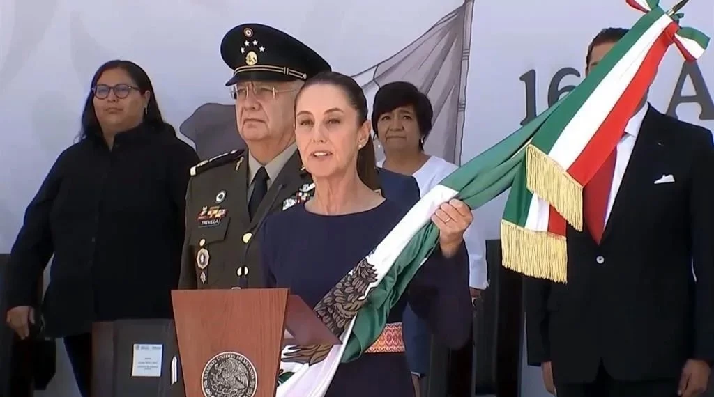 El destino de México es ser libre y soberano: Sheinbaum