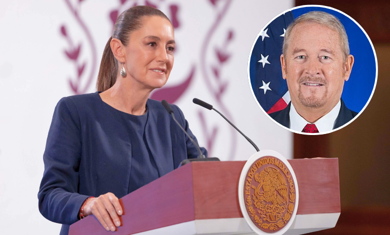 Sheinbaum recibirá al nuevo embajador, Ronald Johnson