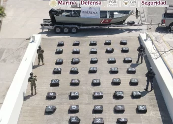 Decomisa Semar una tonelada y media de cocaína en costas de Jalisco