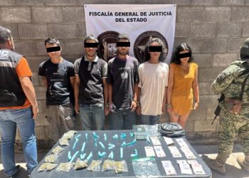 Capturadas cinco personas durante cateo realizado en Hermosillo