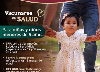 Concluye mañana la Primera Semana Nacional de Vacunación; exhorta Gobierno de Sonora a completar esquemas