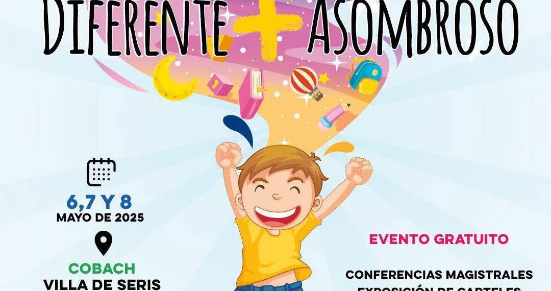Inicia Gobierno de Sonora el 2.º Foro de Autismo “Diferente + Asombroso”: Salud Sonora