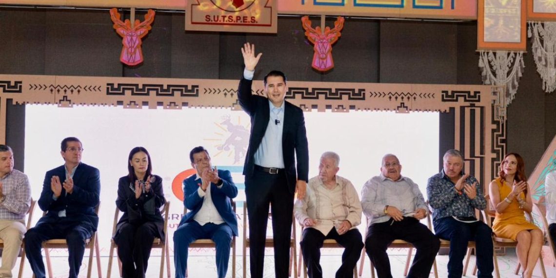 Gobierno de Sonora refrenda compromiso con trabajadores en Congreso Estatal del SUTSPES