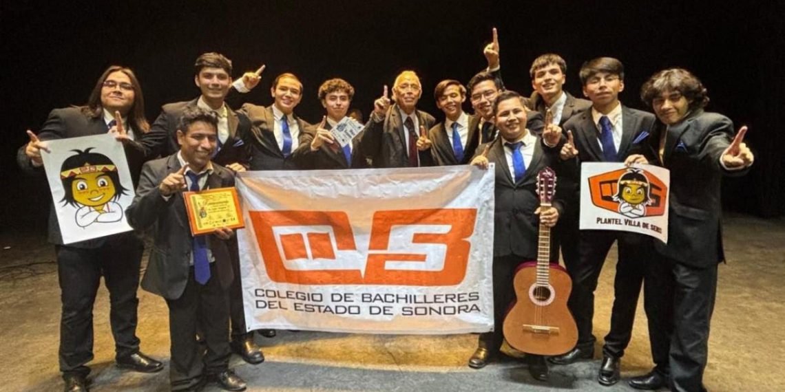 Gana Cobach Sonora primer lugar en Concurso Nacional de Rondallas 2025