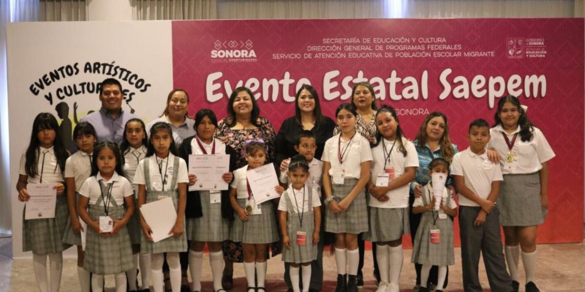 Fortalece Gobierno de Sonora inclusión de alumnado migrante en actividades artísticas y culturales