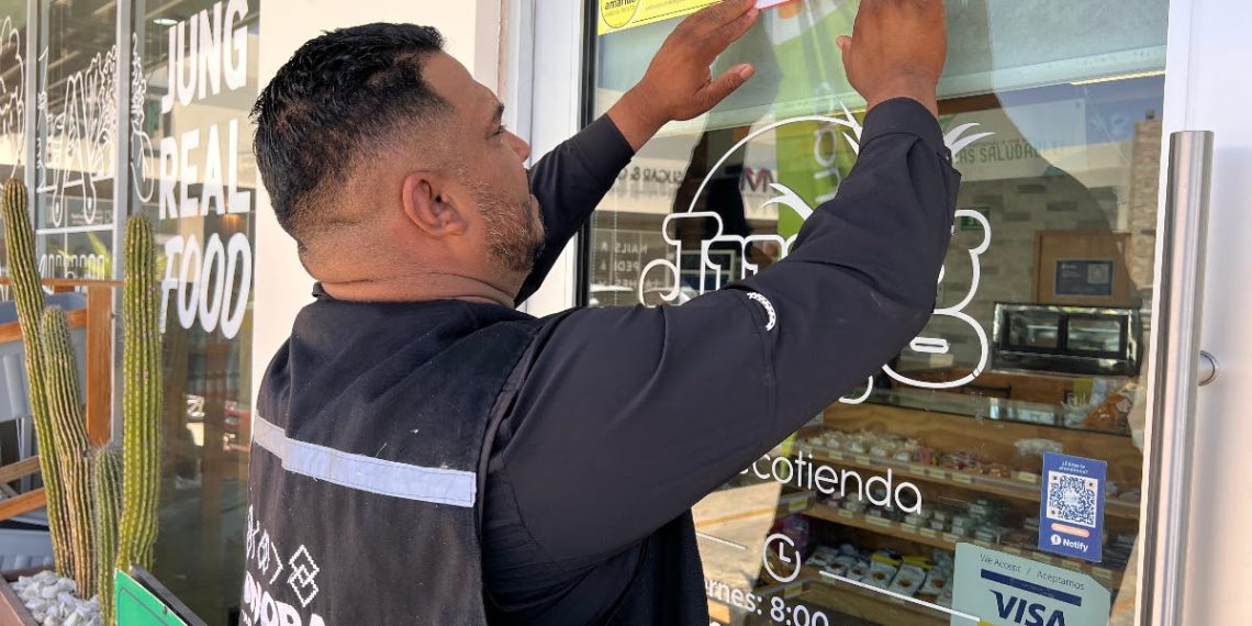 Promueve Gobierno de Sonora aplicación preventiva “Comercio Directo al Centro”