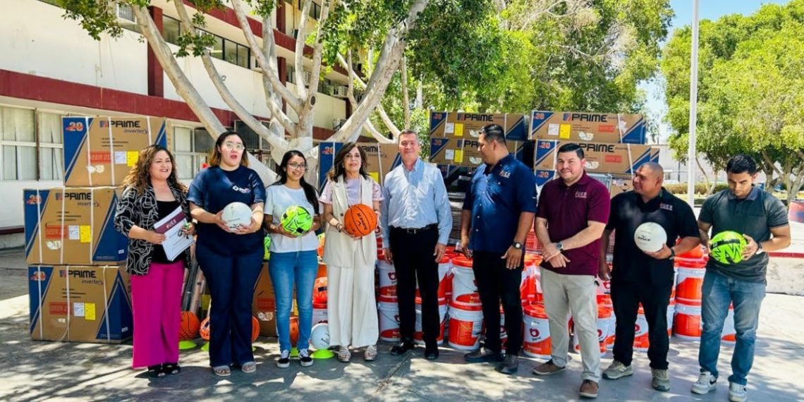 Fortalece gobernador Durazo infraestructura académica, deportiva y de mantenimiento de la UES