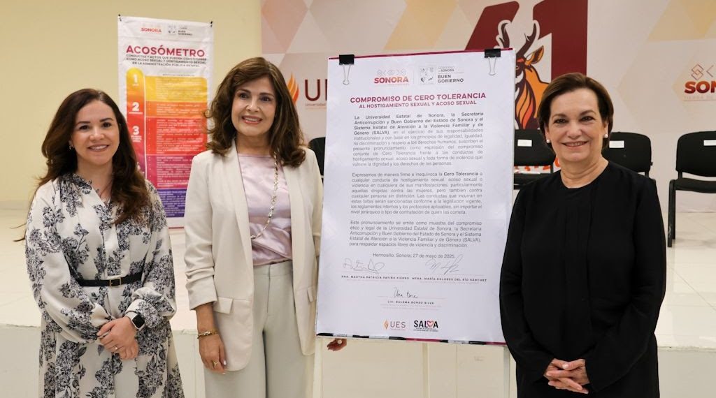 Gobierno de Sonora impulsa entornos seguros en la UES