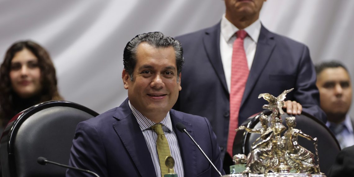 Diputado Gutiérrez Luna informa de la recepción de minuta para proteger sistema financiero y combatir delincuencia organizada