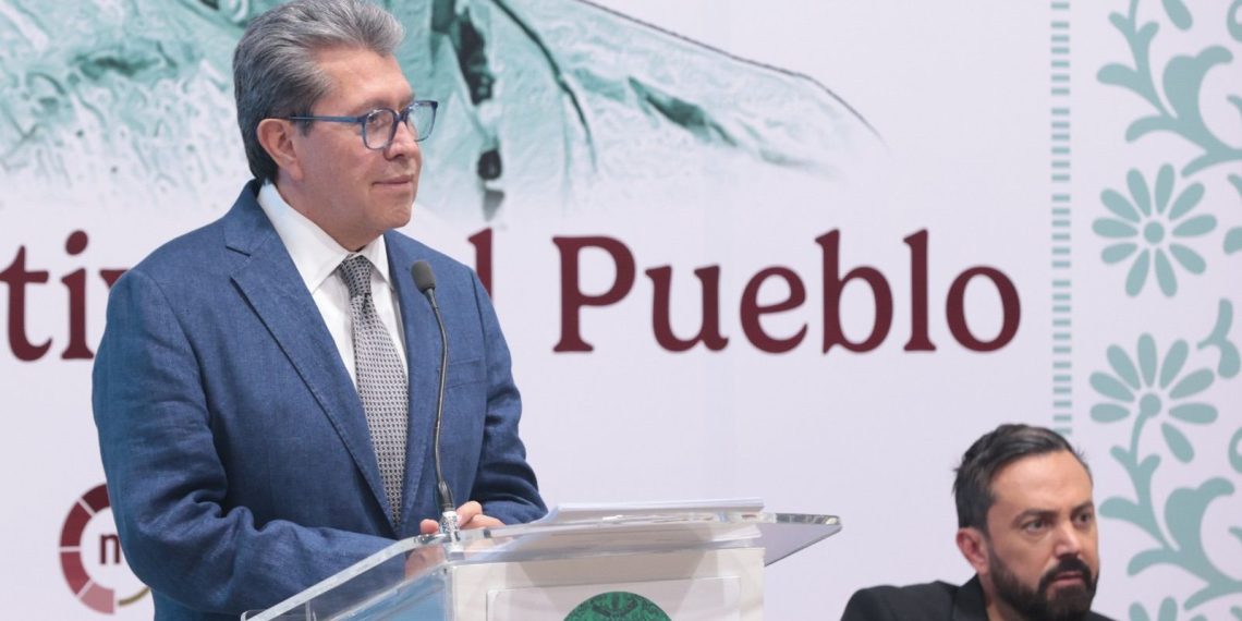 Diputado Ricardo Monreal anuncia que el lunes se abordará la Ley de lavado de dinero