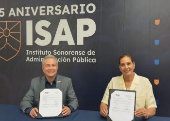 Firman convenio Agua de Hermosillo con ISAP para ofrecer posgrados con descuentos a trabajadores y sus familias