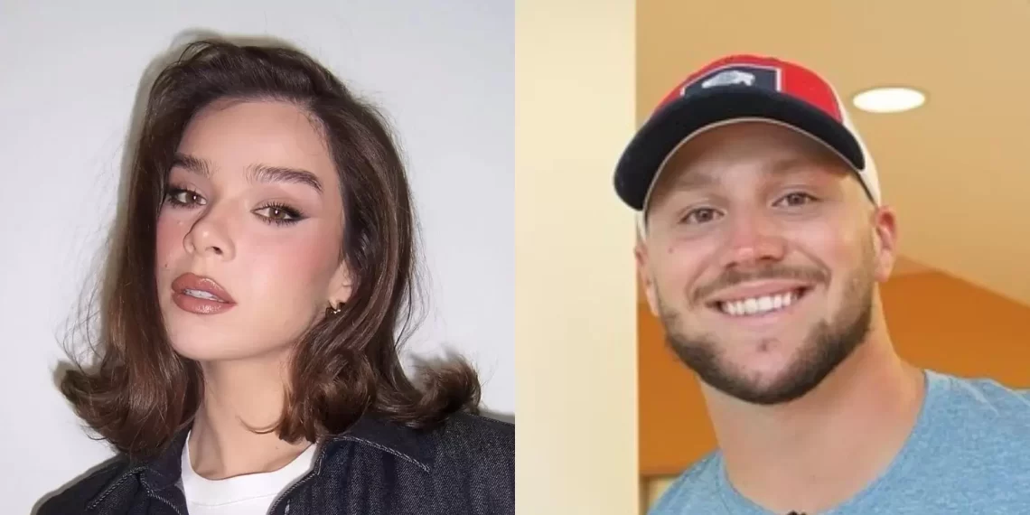 Hailee Steinfeld se casa con Josh Allen, quarterback de los Buffalo Bills