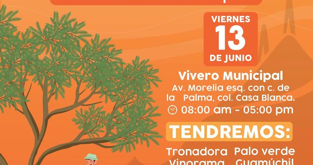 Donará Vivero Municipal más arbolitos nativos este viernes 13