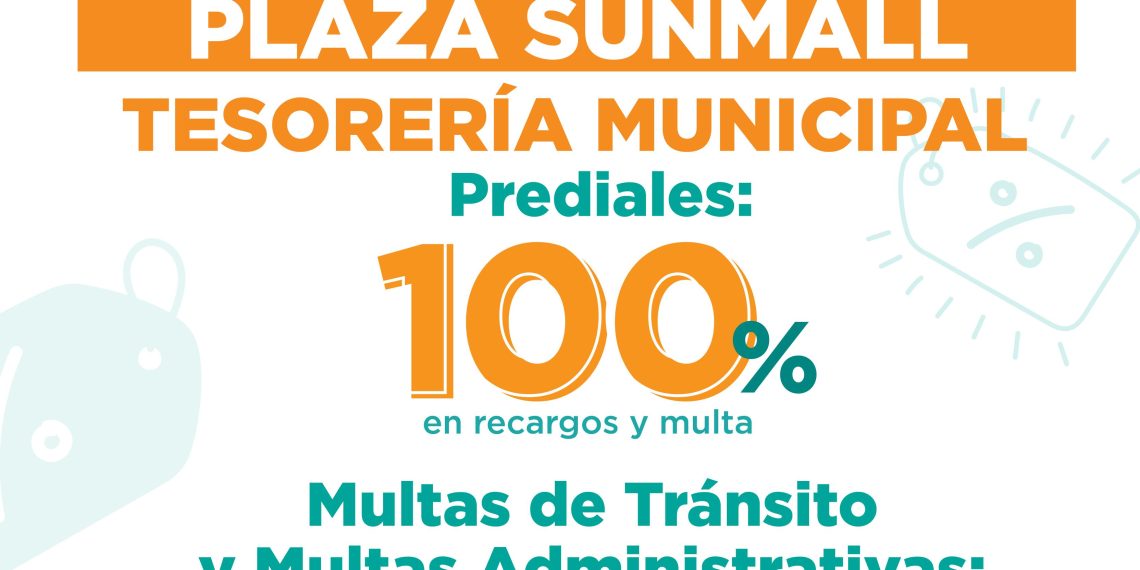 Invita Tesorería Municipal al Maratón de Descuentos este sábado 28