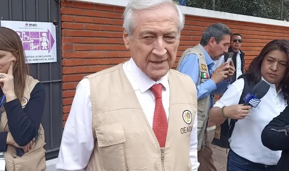 Reporta OEA nivel lento de participación en elección