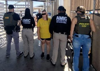 Aseguran a prófuga de la justicia estadounidense en San Luis Río Colorado