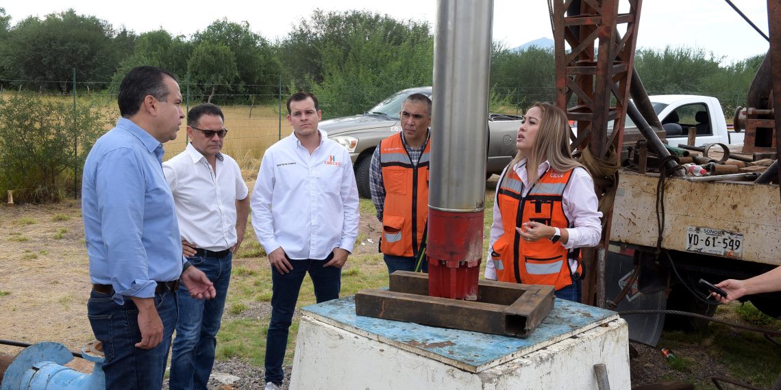 Con 29 nuevos pozos en operación, se avanza en acciones para garantizar abasto de agua: Toño Astiazarán