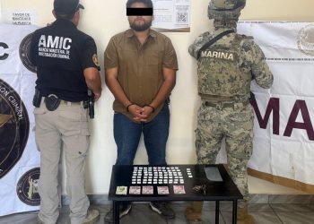 Captura AMIC a presunto traficante en Caborca