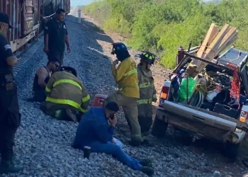 Accidente en vías del tren deja saldo de dos lesionados en Empalme