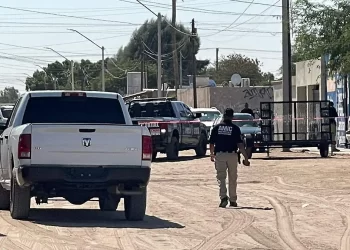Hombre pierde la vida tras ataque armado en yunke de San Luis Río Colorado