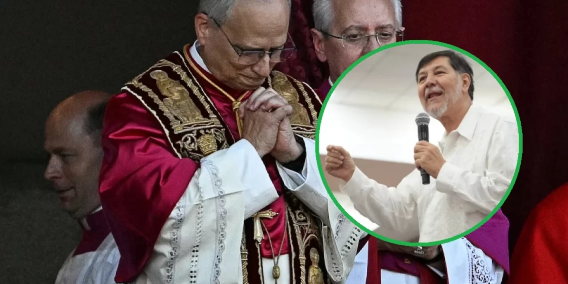 Fernández Noroña responde a críticas por su visita al Papa en El Vaticano: “Fui a defender a Palestina”