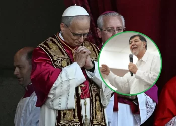 Fernández Noroña responde a críticas por su visita al Papa en El Vaticano: “Fui a defender a Palestina”