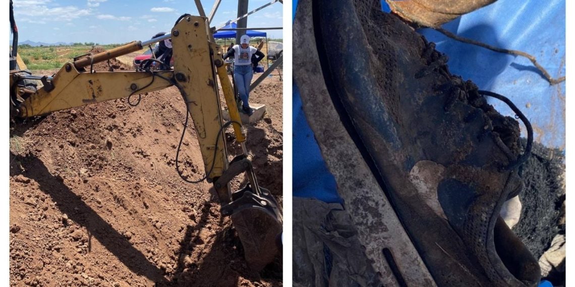 Buscadoras de Cajeme encuentran 11 cuerpos en fosa clandestina de Ciudad Obregón
