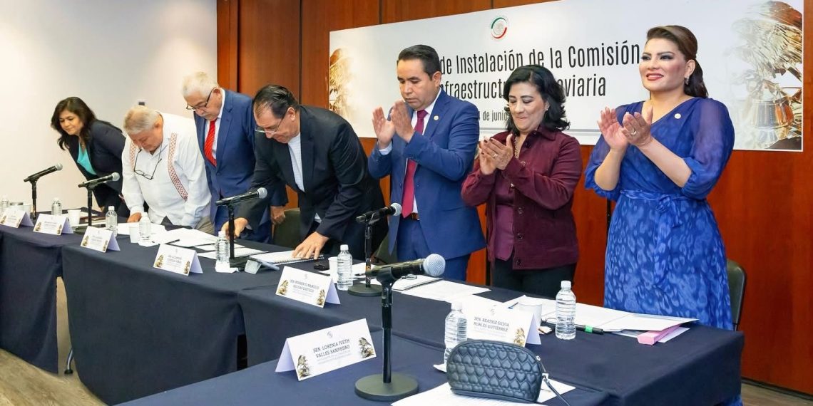 El sistema ferroviario conectará a la Ciudad de México con Nogales: senadora Lorenia Valles
